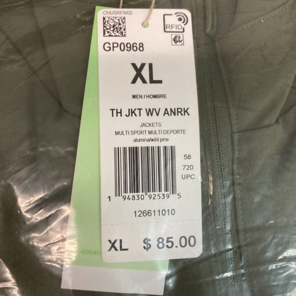 Adidas Woven Anorak Jacket - Picture 6 of 10